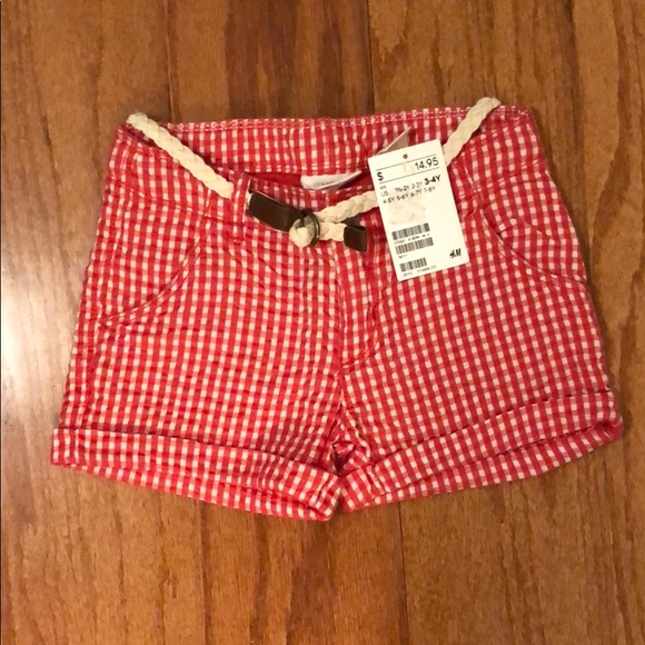 h&m girls shorts